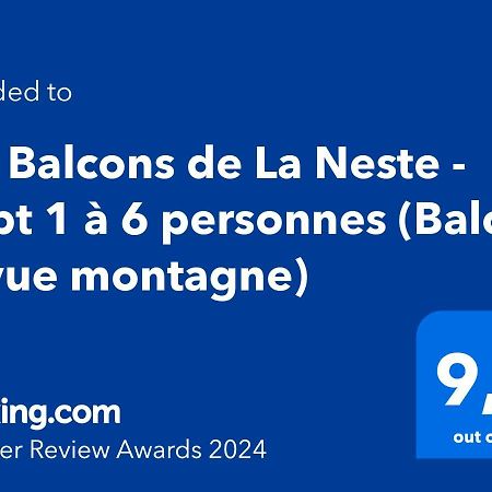 Les Balcons De La Neste - Appt 1 A 6 Personnes Arreau Extérieur photo